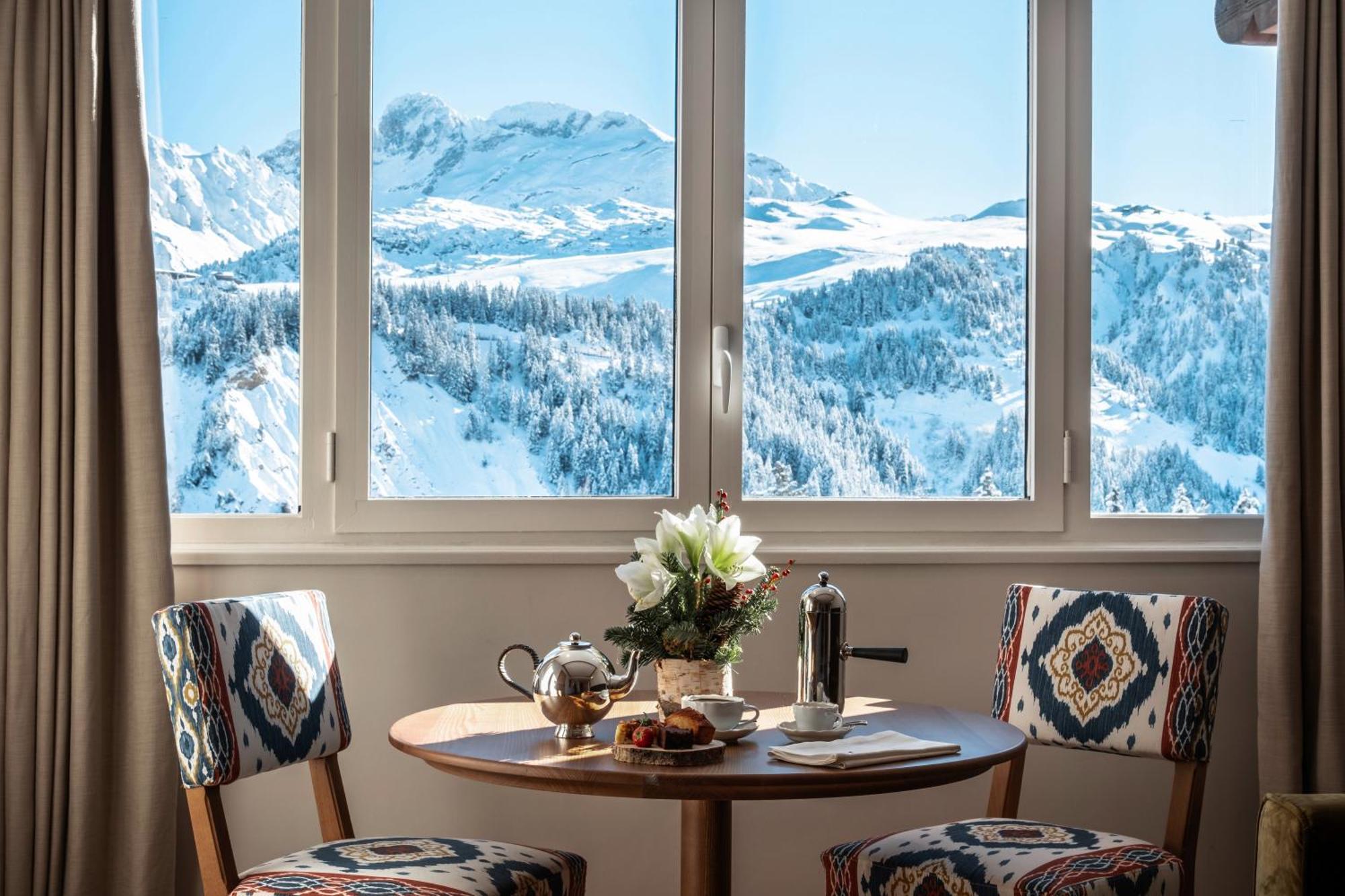 Alpes Hotel Du Pralong Корчевел Екстериор снимка